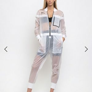Womens Nike White Jumpsuit